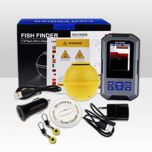 DANOPLUS FFW-335 เครื่องหาปลาไร้สายคุณภาพสูงขายดี พร้อมเซ็นเซอร์โซนาร์ ระยะตรวจจับ 45 เมตร (147 ฟุต) / 0.7 เมตร (2 ฟุต) แบบมีสี - Product Image 3