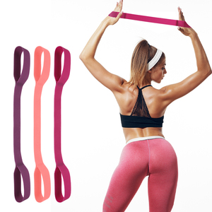 Figura 8 fascia di resistenza braccio spalla posteriore esercizio elastico corda elasticizzata fascia Fitness Yoga <span class=keywords><strong>Pilates</strong></span> Stretching - Product Image 1