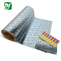 Feuille d'aluminium Blister, emballage médical personnalisé, comprimés à revêtement souple, rouleau de feuille de scellage Blister