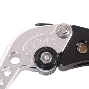 <span class=keywords><strong>Levier</strong></span> d'<span class=keywords><strong>embrayage</strong></span> <span class=keywords><strong>et</strong></span> de <span class=keywords><strong>frein</strong></span> pour <span class=keywords><strong>moto</strong></span> accessoires universel longues <span class=keywords><strong>et</strong></span> courtes argent - Product Image 5