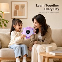 Jouet éducatif AI pour enfants, compagnon en peluche parlant anglais avec interaction vocale et mode conversation libre, coffret cadeau pour tout-petits