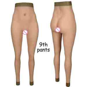 नकली सिलिकॉन योनि पैंट पुरुष के लिए महिला पहनने योग्य ब्यूटाकॉक को आकार देने वाली पैंट - Product Image 4