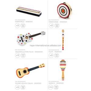 Jouets éducatifs de haute qualité dessin animé coloré chromatique bois Harmonica Instrument de musique en bois pour les enfants aides pédagogiques - Product Image 2