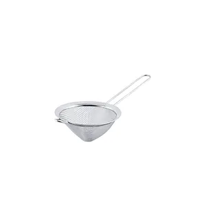 Quality Extra Practical kitchen utensil 14 cm Stainless Steel Fine Twill Mesh Stainless Steel Conical Strainers for Juice Filter