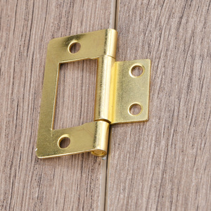 Furniture Hinge 38x21mm Surface Mount Durable Iron Plated Traditional Style H-Type For Packaging <b>Boxes</b> Hardware Accessories - Product Image 4