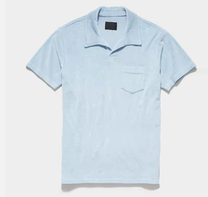 Venta al por mayor nuevo diseño personalizado algodón orgánico camisetas Polo Terry Bullough Polo toalla camiseta para hombres - Product Image 4