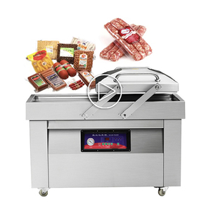 DZ-400/2SB High-Accuracy Automatic Electric Double Chamber <b>Vacuum</b> Sealer Machine 1KPA 400MM 220V/380V for Fresh Fruit Poultry - Product Image 1