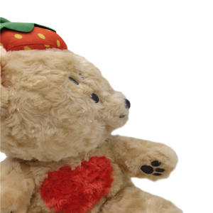 Ours en peluche doux avec Logo brodé personnalisé, Animal en peluche, Rose, ours en peluche, impression en forme de cœur, poupée à la mode - Product Image 4