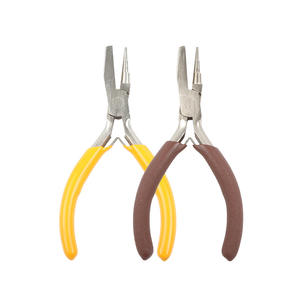 Alicates industriales de punta redonda, 5,5 pulgadas de ancho de mandíbula, 1/4 pulgadas de ancho de punta, 1/8 pulgadas de superficie lisa, aleación de hierro y níquel - Product Image 3