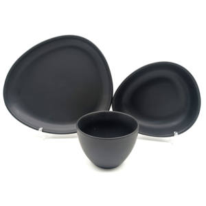 Juego de platos y platos de porcelana PARA CENA creativa para Cataring, otros juegos de vajilla de cerámica para Hotel, platos de plato de restaurante irregulares - Product Image 2