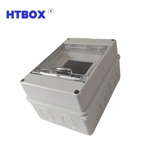 Factory Price HT 5Ways Waterproof Box Ip65 Customization Weatherproof Control Panel Distribution Box MCB Enclosure