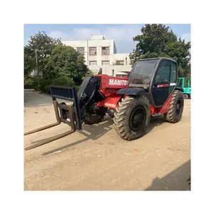 Manitou MT732 forklift bekas di halaman shanghai diskon besar