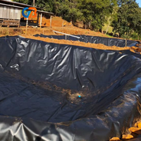 Géomembrane d'étanchéité pour bassins piscicoles, étangs d'aquaculture, barrages, réservoirs, canaux d'irrigation et projets de stockage d'eau