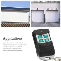 Télécommande universelle 433 MHz pour voiture, porte de garage et ouvre-porte, duplicateur de télécommande universel pour garage