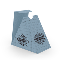 Boîte en papier triangulaire personnalisée, boîte d'emballage triangulaire pour en-cas, boîte à en-cas en carton imprimé, boîte en papier alimentaire personnalisée