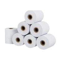 Rouleau de papier thermique pour caisse enregistreuse, formats multiples 80x80, 80x70, 57x40 mm, pour imprimante de reçus commerciale