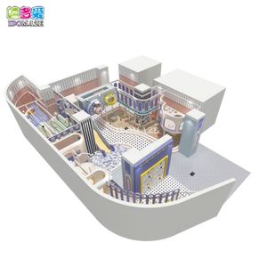 Muebles para Guarderías al por Mayor, Equipos de Juegos Interiores para Niños de Jardín de Infancia, Diseño Personalizado, Color Ecológico, Resistente al Fuego - Product Image 6