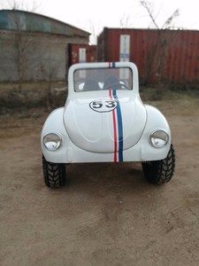 Mini Buggy <span class=keywords><strong>Quad</strong></span> ATV Parent-enfant Mini coccinelle voiture <span class=keywords><strong>essence</strong></span> voiturette de Golf 125cc - Product Image 3