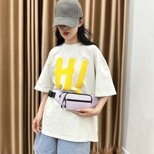 Sac de ceinture en nylon imperméable pour l'extérieur Cadeaux unisexe Mini sac banane de mode de créateur Vente en gros Sac de taille de luxe pour voyage avec logo personnalisé - Product Image 6