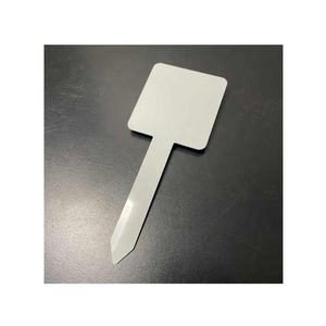 Antico e moderno UV stampato sublimazione in alluminio metallo cortile segno spazi vuoti bianco personalizzato palo di targa commemorativa - Product Image 4