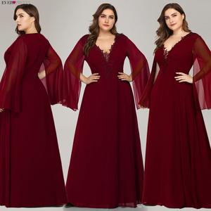 Abiti <span class=keywords><strong>da</strong></span> Sera Formali per Donne <span class=keywords><strong>Taglie</strong></span> <span class=keywords><strong>Forti</strong></span>, Verde Chiffon, Primaverili, Linea A, Scollo a V, con Cristalli e Piume - Product Image 4