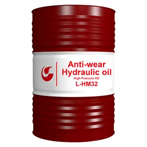 Manufacturer Wholesale 200L/Drum Industrial Machinery Lubricants High pressure HD Anti-wear Hydraulic Oil 32