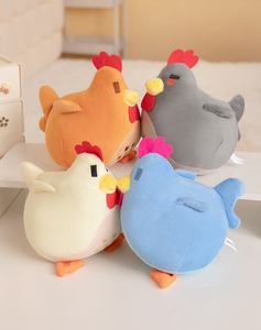 Peluche de Juguete de <span class=keywords><strong>Stardew</strong></span> <span class=keywords><strong>Valley</strong></span>, Adorable Peluche de Pollo de <span class=keywords><strong>Stardew</strong></span> <span class=keywords><strong>Valley</strong></span>, Peluche de Animal de Pollo Suave - Product Image 2