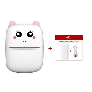 미니 휴대용 무선 프린터 모바일폰 연결 가능 학생용 오류 수정 소형 라벨 프린터 - Product Image 1
