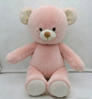 Peluche personnalisée OEM ODM en forme d'ours, en peluche super douce, design personnalisé, certifiée CE EN71, doudou pour enfants