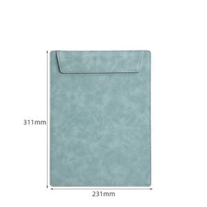 Hot Wholesale <b>A4</b> Size Pu Leather Menu Clip Board Hotel Conference Writing Pad School Office Supplies File <b>Folder</b> - Product Image 4