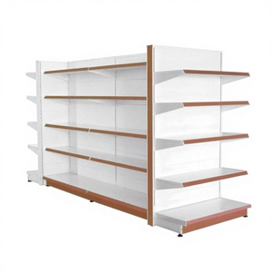 Doble lado pantalla supermercado estantes, Estantes/Guangzhou <span class=keywords><strong>HEDA</strong></span> productos comerciales - Product Image 1