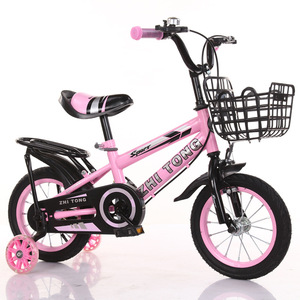 Bicicleta Infantil Personalizada para <span class=keywords><strong>Niños</strong></span> y Niñas de <span class=keywords><strong>3</strong></span> <span class=keywords><strong>Años</strong></span>, Bicicleta de Pedales de 16 Pulgadas con Cable de Freno y Embalaje Personalizado - Product Image 5