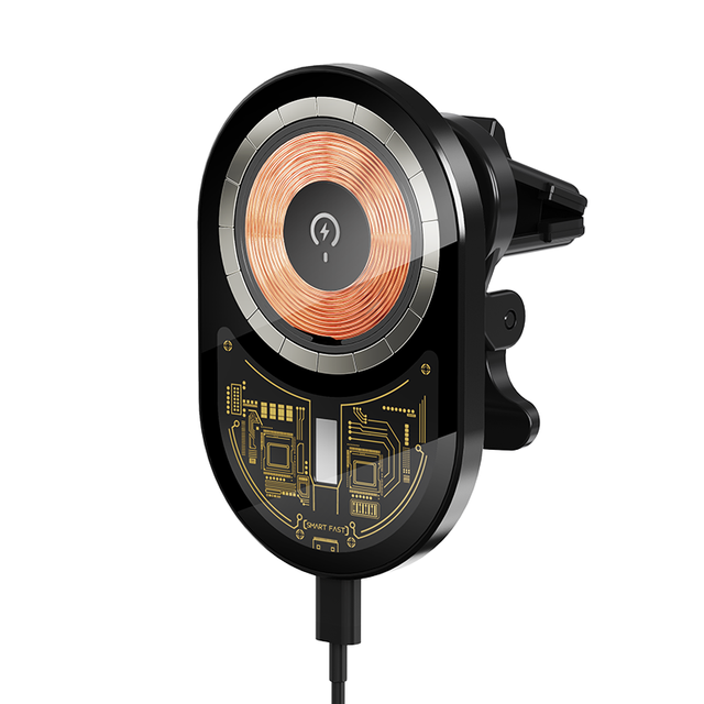 2025 New Product 15w Car Wirbabys Charger Smart Wireless Charger Mobile Phone OEM Tfamilyusb Car Charger C5 in Car 15W Max