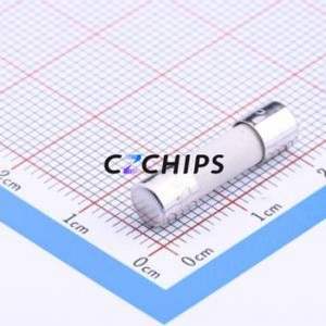 0215008.MXP One-Time Fuse D5.2xL20mm Fuse ( Type: Ceramic Tube Fuse )( Rated Current: 8A ) - Product Image 2