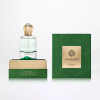 Emballage de bouteille vide de surface d'estampage à chaud de forme carrée personnalisable emballage de cadeau de boîte de parfum de papier de luxe de 30ml 50ml 100ml