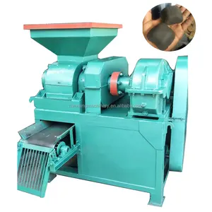 Hydraulic Roller Type Coal Charcoal Briquette Machine For Charcoal Powder Ball Briquetting Press