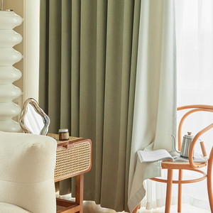 Buona qualità <span class=keywords><strong>Blackout</strong></span> più colori tende soggiorno camera da letto Rideau De Maison - Product Image 3