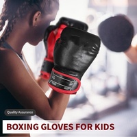 Sac de frappe Wellshow Sport pour enfants, sac de boxe en PU de 2 pieds, ensemble de sac de frappe avec gants de boxe, non rempli