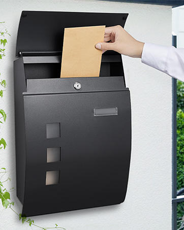 Mailbox Vinyl Decal Stickers Set Of 2 With Name Address And Forest Tree Scene