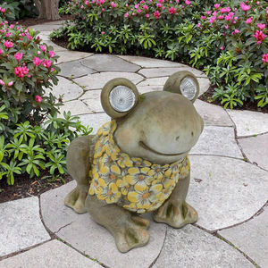 Decorazione cortile esterno fantasia oggetti in resina protezione ambientale solare LED statua animale scultura all'aperto in resina - Product Image 5