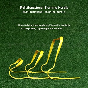 Vallas <span class=keywords><strong>de</strong></span> Agilidad Plegables <span class=keywords><strong>de</strong></span> Plástico Resistente, Barreras <span class=keywords><strong>de</strong></span> Entrenamiento para <span class=keywords><strong>Fútbol</strong></span>, Atletismo y Deportes - Product Image 2