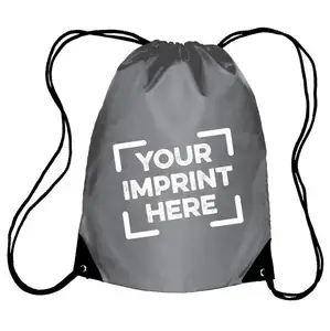 Bolsa de deporte personalizada de alta calidad, logotipo de diseño personalizado, mochila con cordón, bolsa deportiva para gimnasio, bolsa de mano