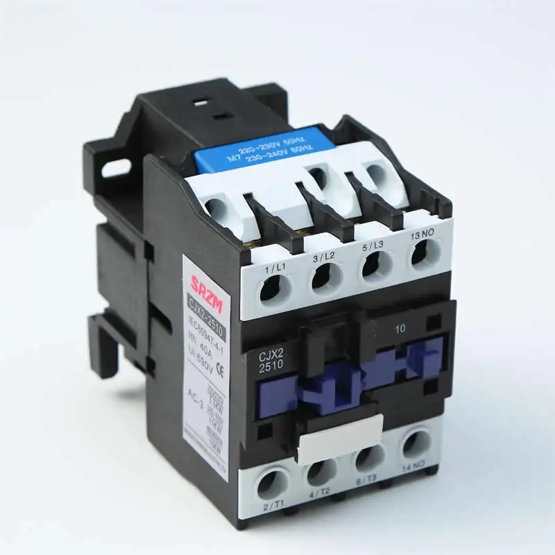 Kualitas tinggi merek industri kontrol distribusi daya AC kontaktor manufaktur AC contactor 30 amp 24V dapat OEM