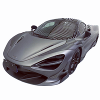 Kit carrosserie pour McLaren 720S 2017-2021, style VRS RV, en fibre de carbone sèche, pare-chocs avant, jupes latérales, aileron arrière, garde-boue