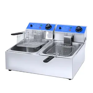 Industrial Fryer Chickens Frying Machine Electric Automatic Deep Fryer With CE