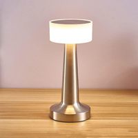 Portable LED Rechargeable Lampe De Table Led Chevet Veilleuses Rechargeable Bureau Lumière Sans Fil Usb Bar Restaurant Led Lampe De Table