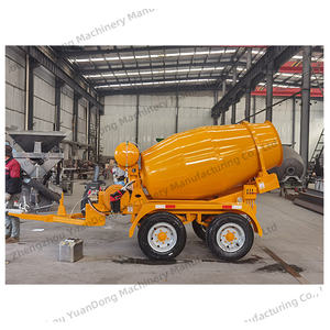 Mesin Diesel yang digunakan <span class=keywords><strong>Mixer</strong></span> beton Trailer 2.0Ton mengaduk Drum semen <span class=keywords><strong>Mixer</strong></span> tangki kontainer Trailer - Product Image 5