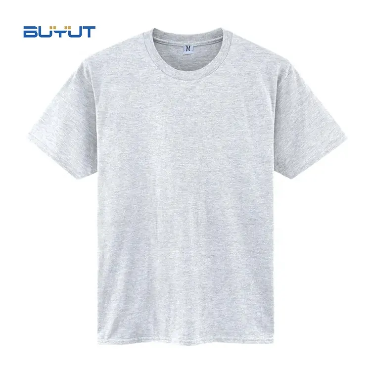 Custom Quality Pure Cotton Solid Color T-Shirt Blank Clothing Oversized T Shirt For Men Women Kids