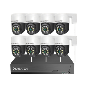 Xcreation Xmeye 8CH 4MP/8MP POE NVR IP65 an ninh máy ảnh Kit cuộc sống thông minh Kit HDD dữ liệu CMOS mạng video ghi kết nối - Product Image 1