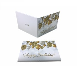 Brochure vidéo numérique LCD A5 de 4.3 pouces faite à la main nouvelle carte de voeux vidéo de conception pour le marketing d'affaires fournitures de fête promotionnelles - Product Image 2